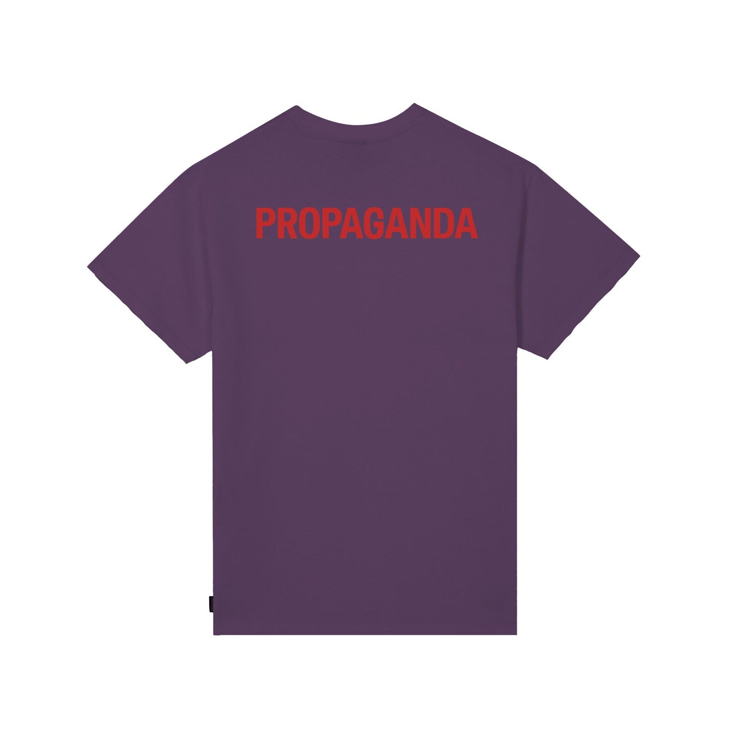 Propaganda logo classic T-shirt viola
