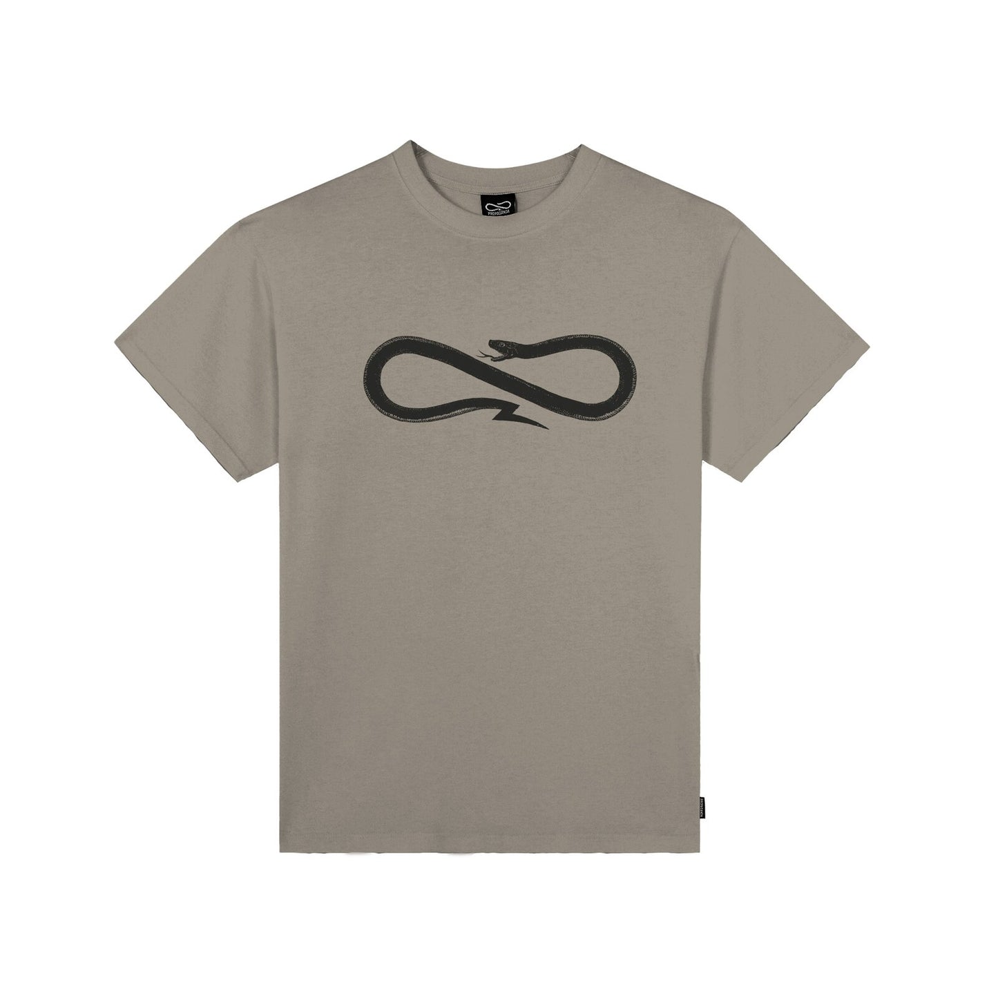 Propaganda logo classic T-shirt sabbia