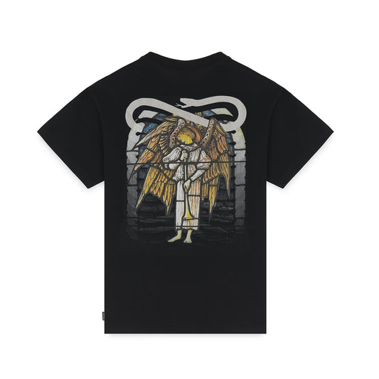 Propaganda ribs Lucifer T-shirt nero