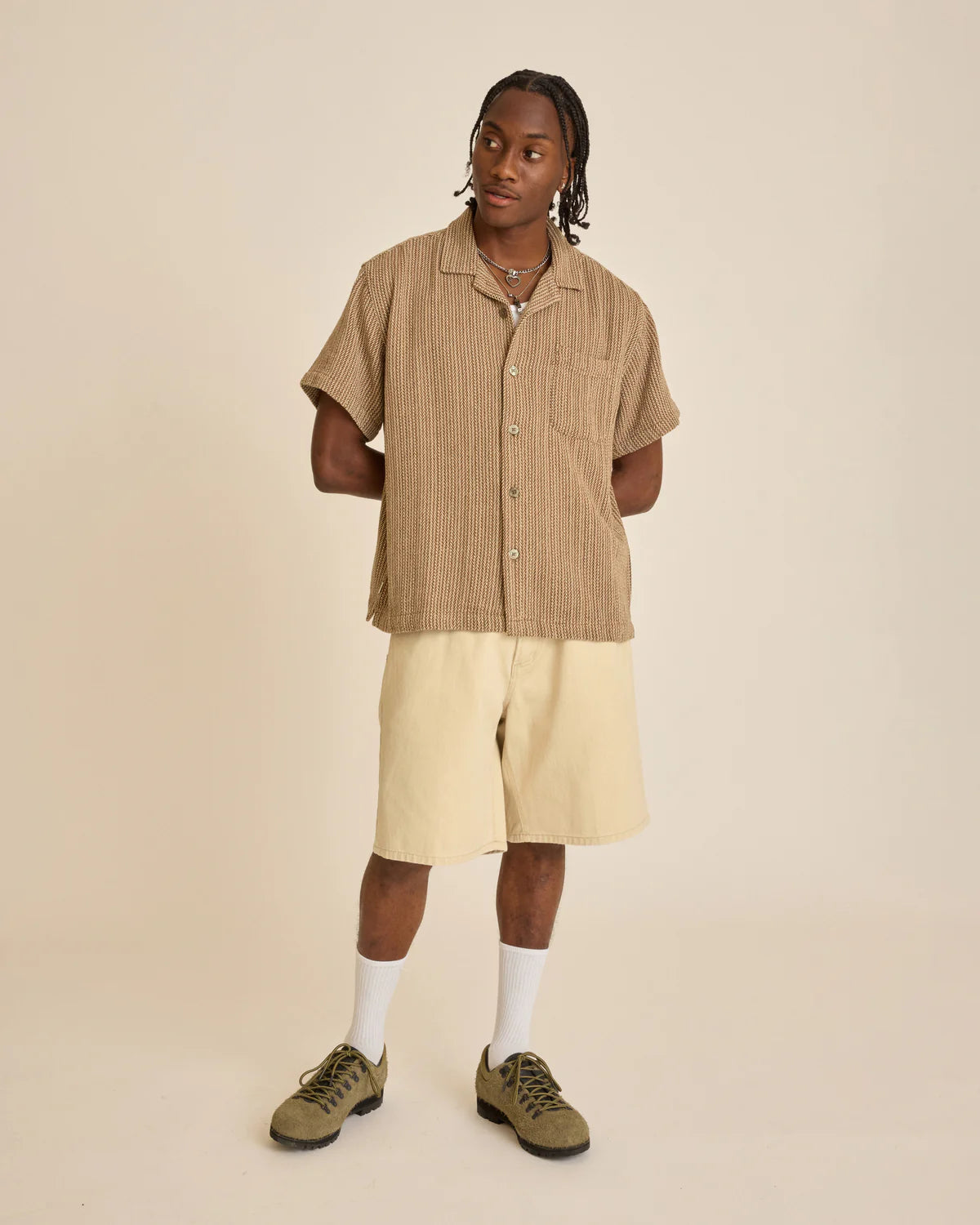 Obey Horace camicia a maniche corte