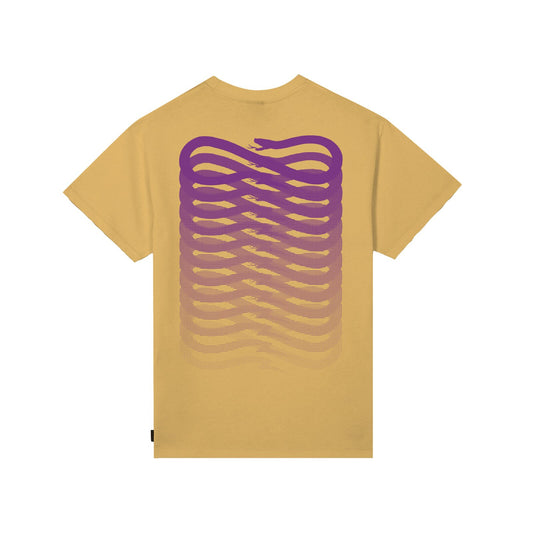 Propaganda ribs classic T-shirt giallo