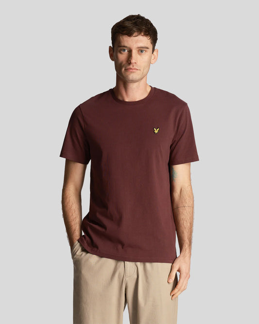 Lyle & Scott T-shirt burgundy