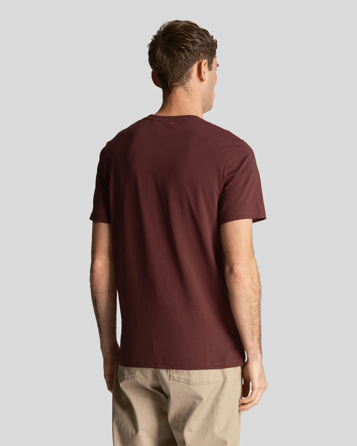 Lyle & Scott T-shirt burgundy