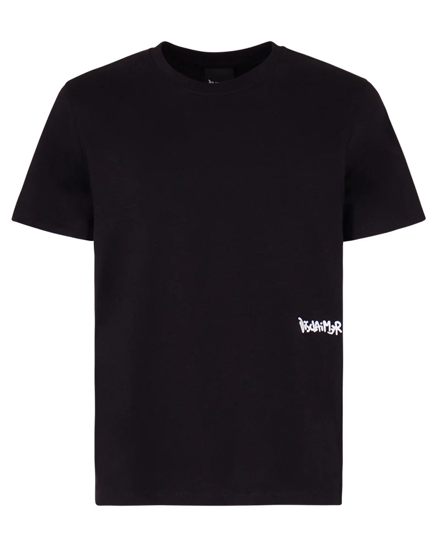 Disclaimer T-shirt nero