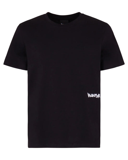 Disclaimer T-shirt nero