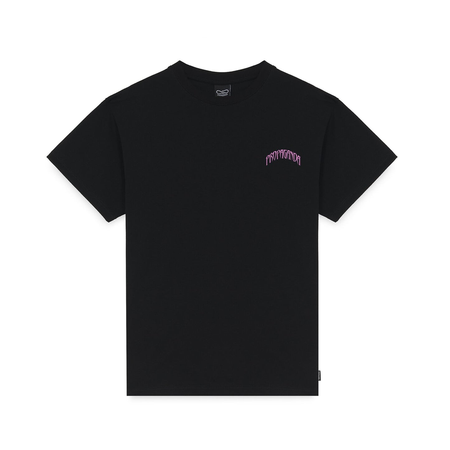 Propaganda triangle panther T-shirt nero